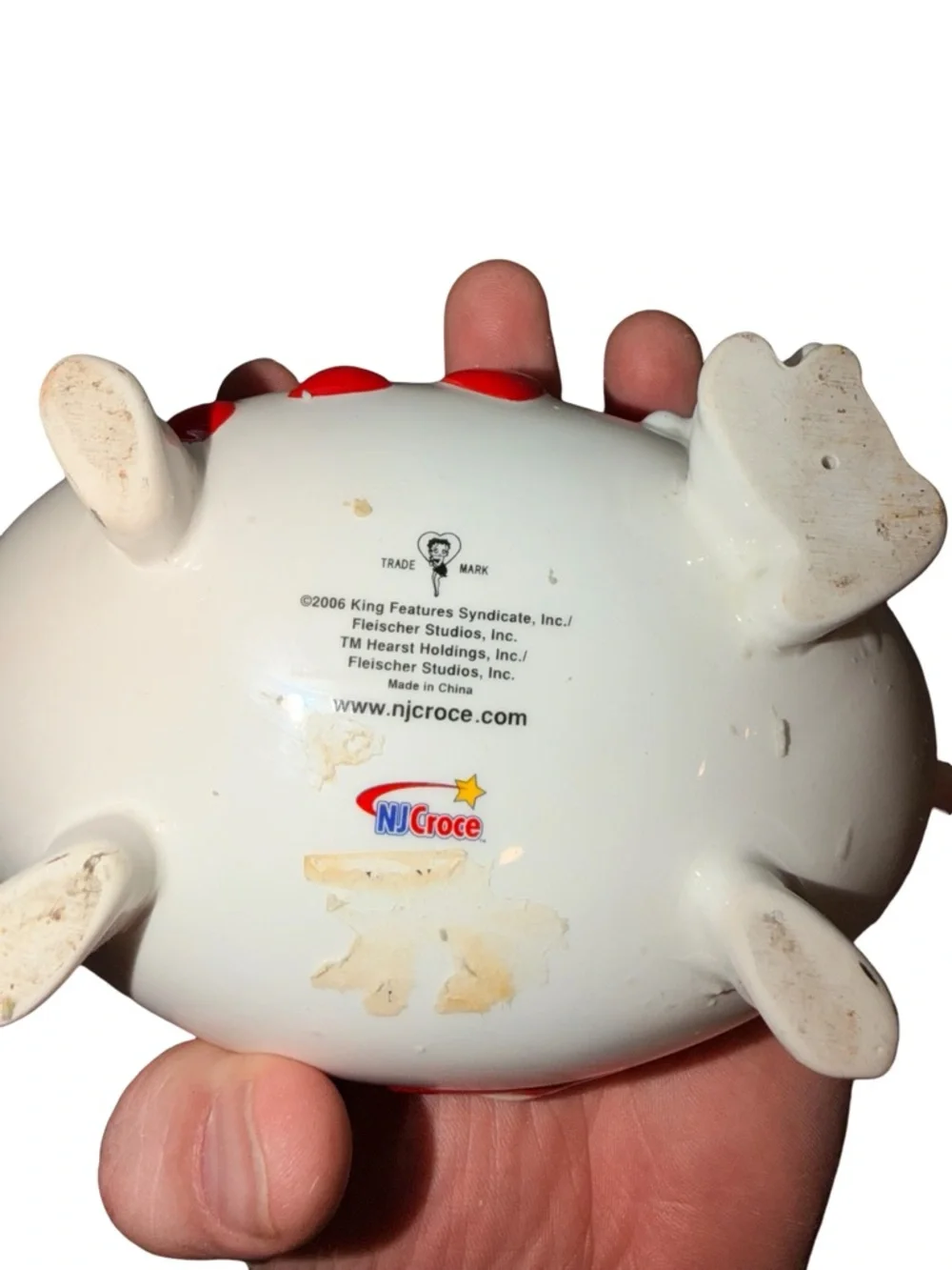Betty Boop Splish Splash Bathtub Soap Lotion Pump Dispenser w/ Pudgy
